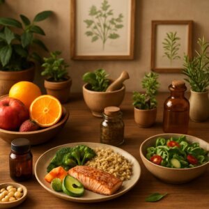 טיפול נטורופתי- תזונה, תוספים וצמחי מרפא לאיזון הגוף וריפוי